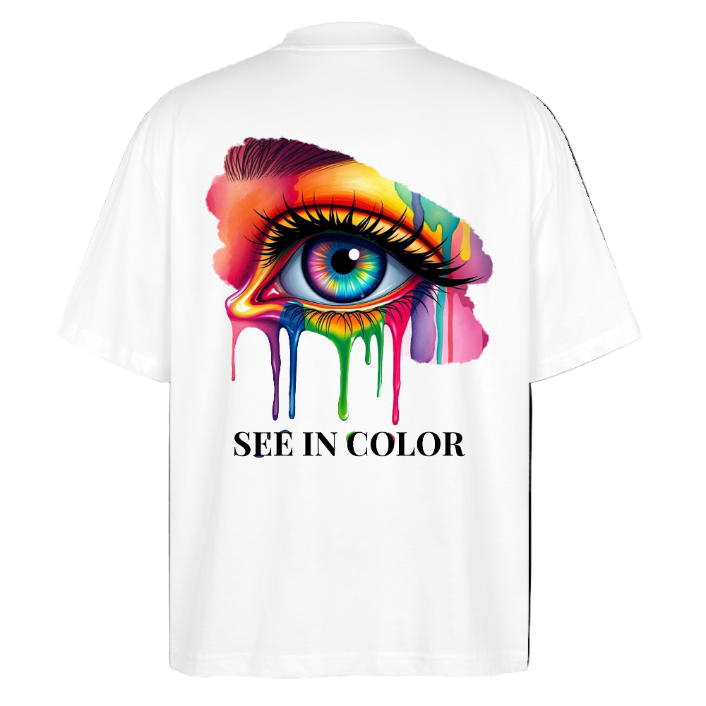 Stanley/Stella Oversized Unisex Organic T-shirt Blaster - white
