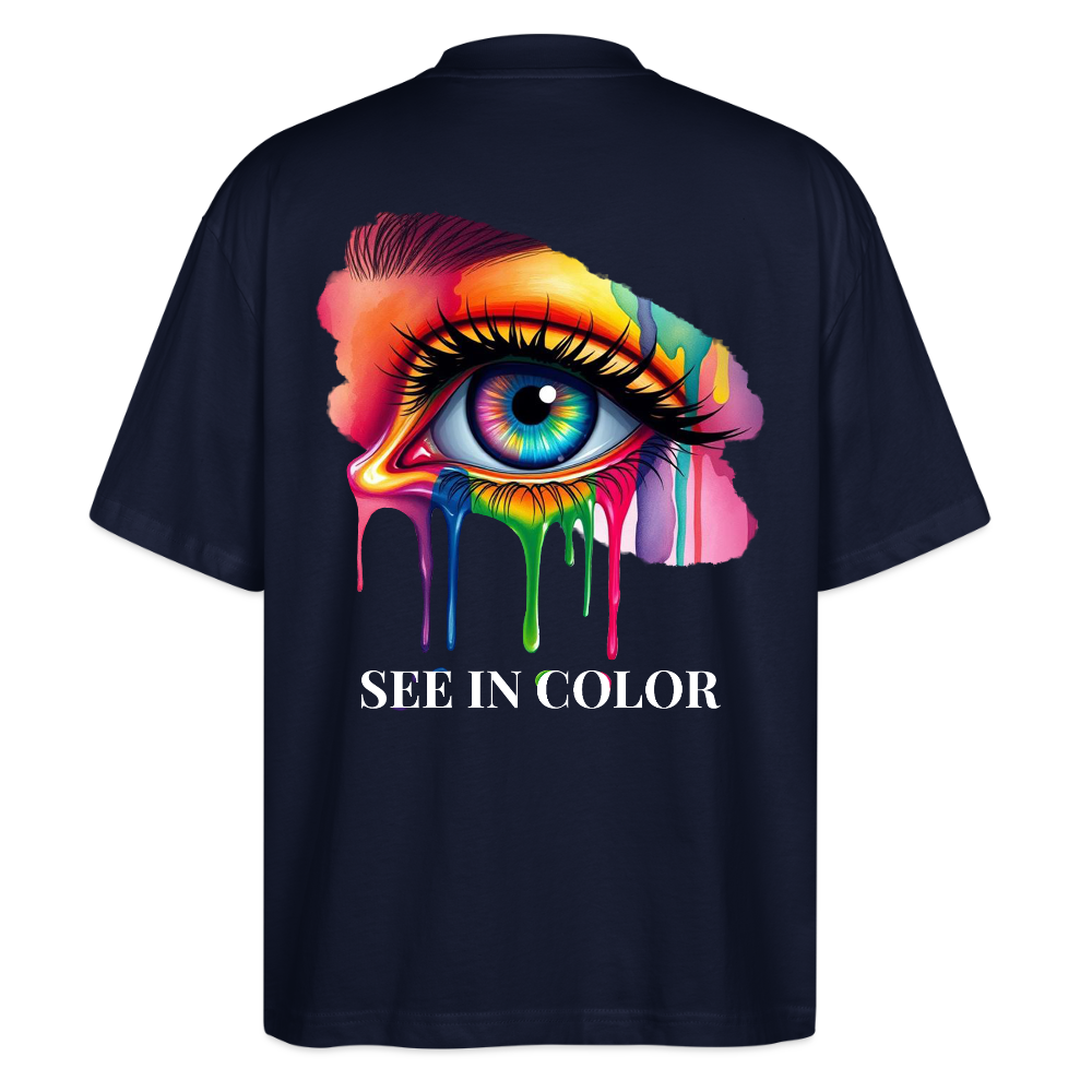 Stanley/Stella Oversized Unisex Organic T-shirt Blaster - navy