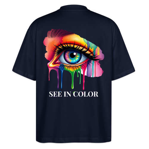 Stanley/Stella Oversized Unisex Organic T-shirt Blaster - navy